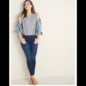 Old Navy Like New Mid-Rise Skinny Jeans